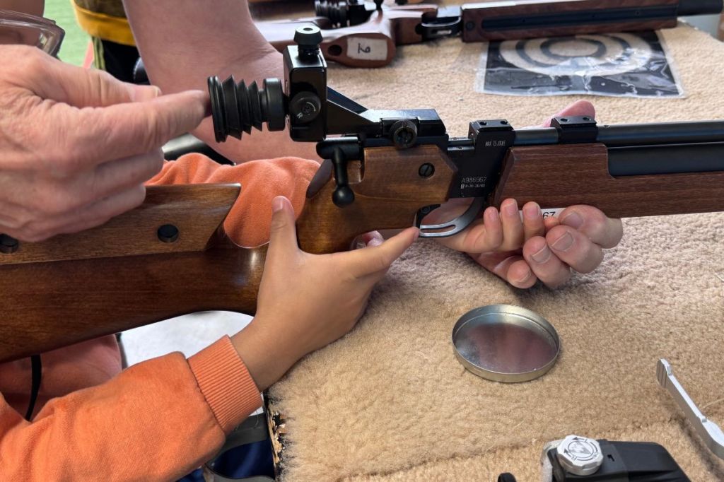 The NSRG event is an opportunity to teach the youth about the shooting sport and safety.