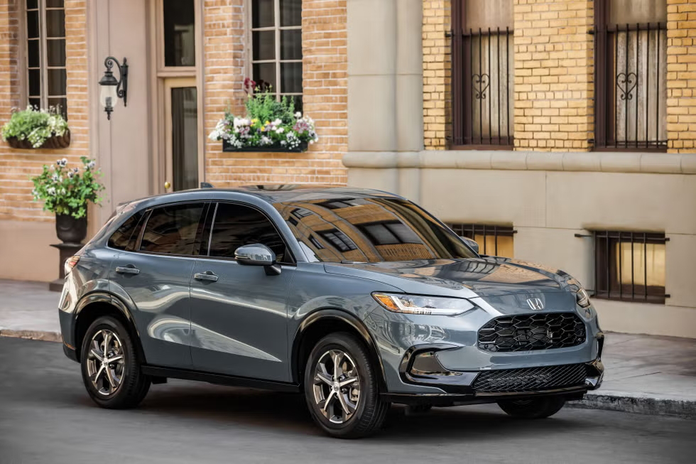 The redesigned 2024 Honda HR-V shines bright with fresh bodywork, which provides a more substantial look.