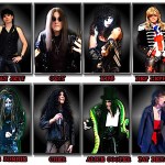 The many faces of Ikons of Rock, a touring tribute concert coming to Bell Performing Arts Centre in Surrey on Thursday, Sept. 11, 2025.