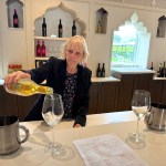 Tasting time at Kismet Estate Winery in Oliver with Wine Tours Gone South on Sept. 29, 2025.