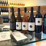 Wine bottles at Stoneboat Vineyards in Oliver with Wine Tours Gone South on Sept. 29, 2025.