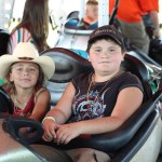 Bumper cars were a hit.