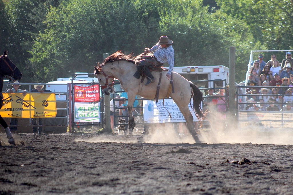 The rodeo at the 106th BVX in Smithers on Aug. 23