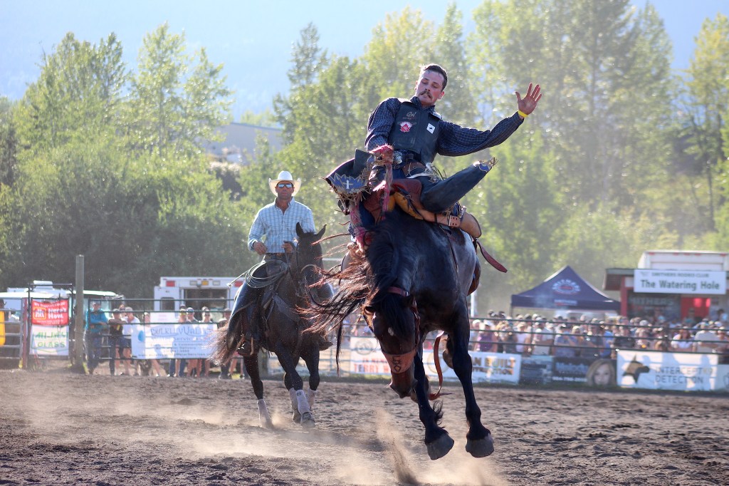 The rodeo at the 106th BVX in Smithers on Aug. 23