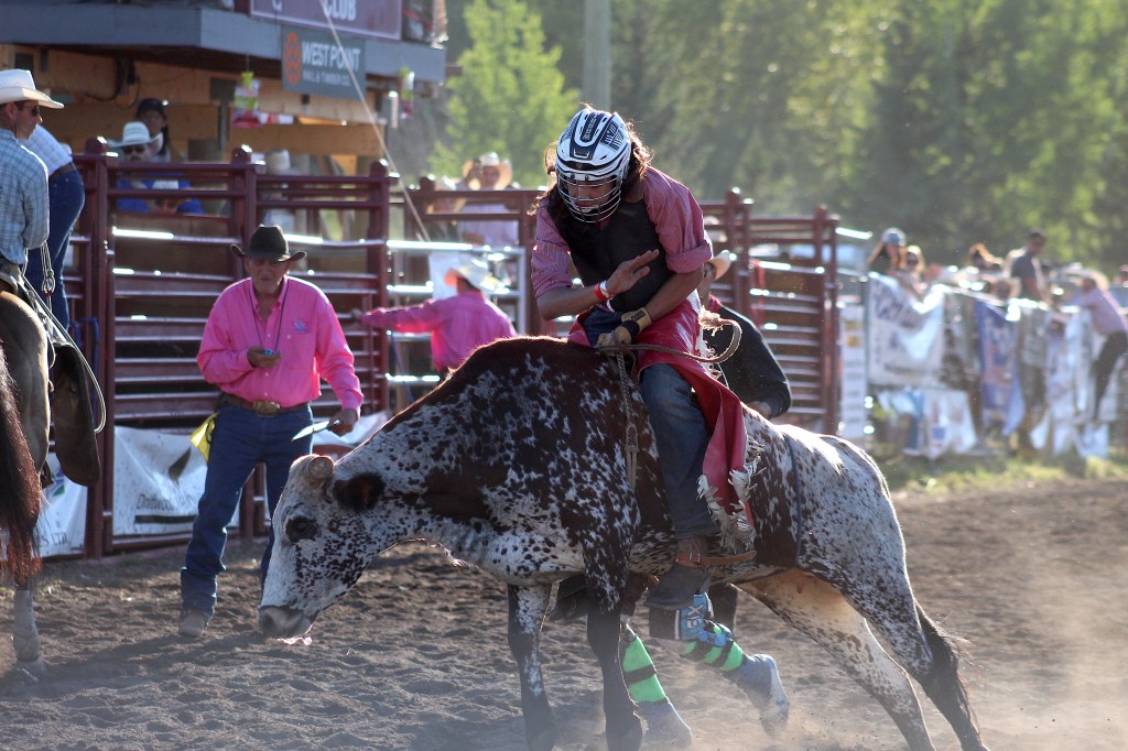 The rodeo at the 106th BVX in Smithers on Aug. 23