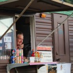 Food vendors at the Telkwa BBQ were popular.