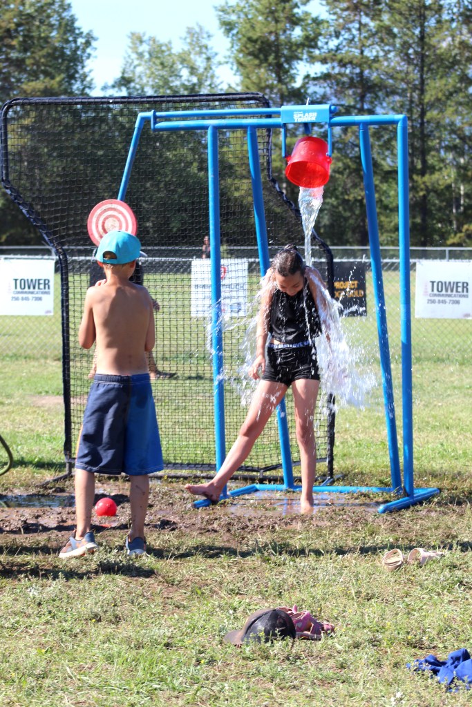 Kids Zone proved once again to be a hit at the Telkwa BBQ.