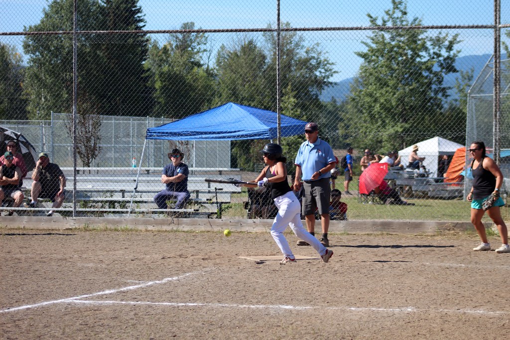 Softball tournament at the Telkwa BBQ
