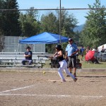 Softball tournament at the Telkwa BBQ