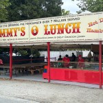 Longtime PNE food vendor Jimmy's Lunch at the fair site on Aug. 14, 2025, on PNE media day.
