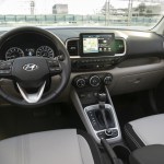 The Hyundai Venue's dashboard is a paragon of simplicity, with easy-to-use knobs and switches and clearly marked, info screen. Hyundai photo