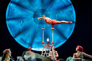 Circus performer in "Luzia," a Cirque du Soleil production coming to Vancouver in November 2026.