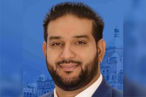 Mandeep Dhaliwal from the Conservative Party of B.C. is projected to win in the Surrey North riding.