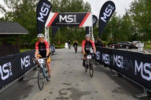 Riders take part in the MS Bike Fraser Valley fundraiser in 2024.