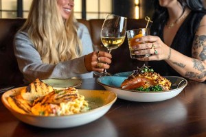 Food and drinks at the new Milestones Test Kitchen in Coquitlam.