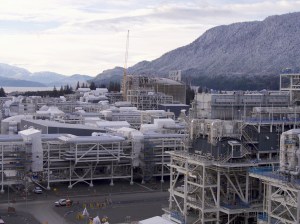 LNG Canada is preparing to accept a shipment of liquid natural gas as part of its equipment testing.