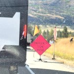 A semi tanker trailer roll over on Hwy. 5 just north of Kamloops on Sat. Sept. 14 continues to be investigated by RCMP and CVSE on Sunday, Sept. 15 due to the resulting fuel spill. No injuries reported and Hwy. 5 remains closed until further notice.