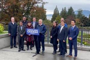 Conservative Party of B.C. Leader John Rustad Monday unveiled his party's platform.
