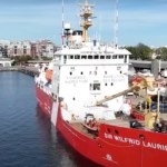 Fishery officers and support personnel patrolled 17,773 km while onboard the Canadian Coast Guard vessel CCGS Sir Wilfrid Laurier, a high-endurance, multi-purpose vessel that is also a light icebreaker and is biofuel capable.
