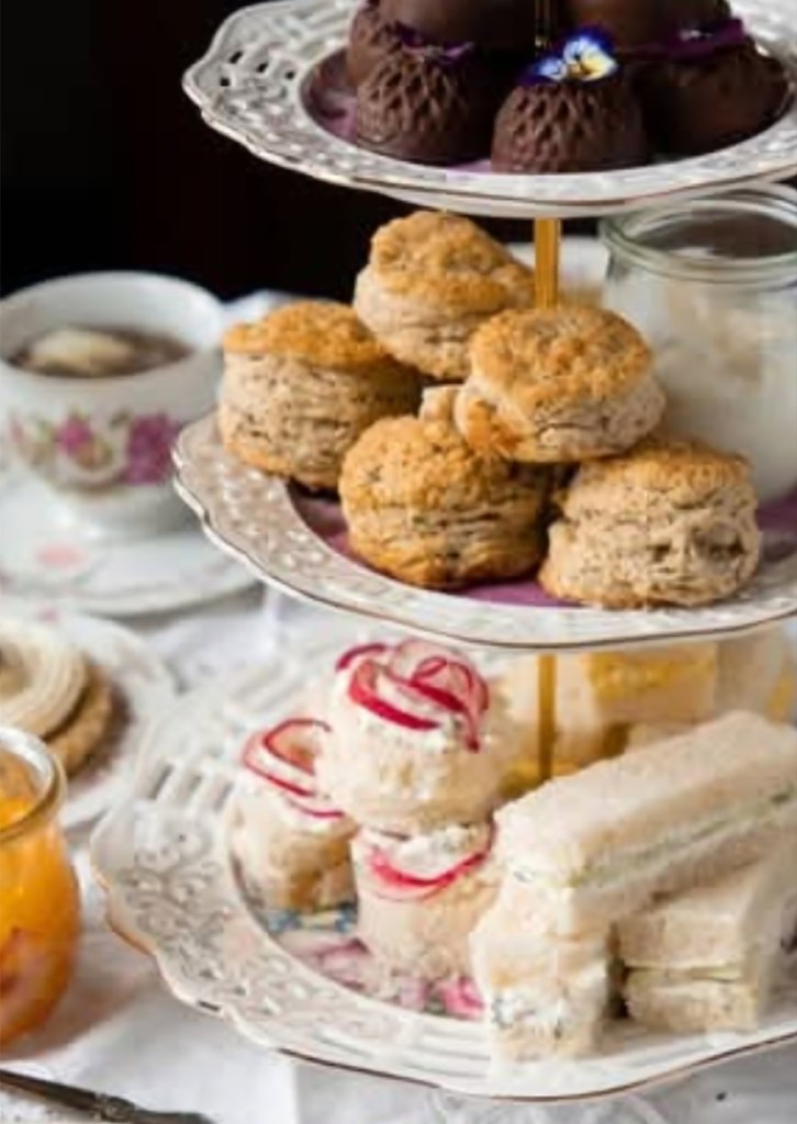 High Tea offerings during the Buddy Up program finale at the Pioneer Senior Centre.