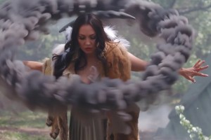 Tsilhqot'in hip-hop artist Beka Solo in her new music video Taking up Space.
