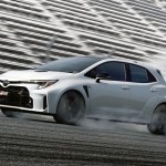 The GR Corolla&rsquo;s AWD system offers variable (selectable) front-to-rear torque splits of 60:40 (the default setting) 50:50 or 30:70, depending on surface conditions and driver preferences. PHOTO: TOYOTA