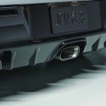 A special three-piece muffler with stainless-steel exhaust tips increases flow, which aids efficiency and performance of the 300-horsepower 1.6-litre three-cylinder engine.&nbsp;PHOTO: TOYOTA