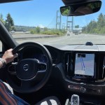 The Volvo XC60 Recharge's 12.3-inch Driver Display is vertically mounted, replicating your smartphone, Volvo says. Even the driver manual is viewed on screen. Courtesy Keith Morgan