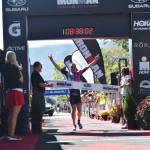 Penticton’s Jeff Symonds finished in first place at Ironman Penticton in 2022. The event was cancelled in 2023 and will return in 2024 with the addition of a half-distance. (Brennan Phillips Western News)