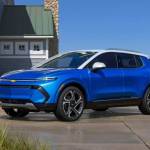 The Equinox EV is significantly longer than the gasoline model  by more than 18 centimetres  and the distance between the front and rear wheels is greater by about 23 centimetres. PHOTO: CHEVROLET