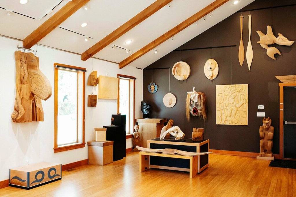 Ahtsik Native Art Gallery & Gordon Dick Studio in Port Alberni. (Melissa Renwick)