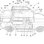 Schematic for a gullwing door from Ford. ILLUSTRATION: FORD