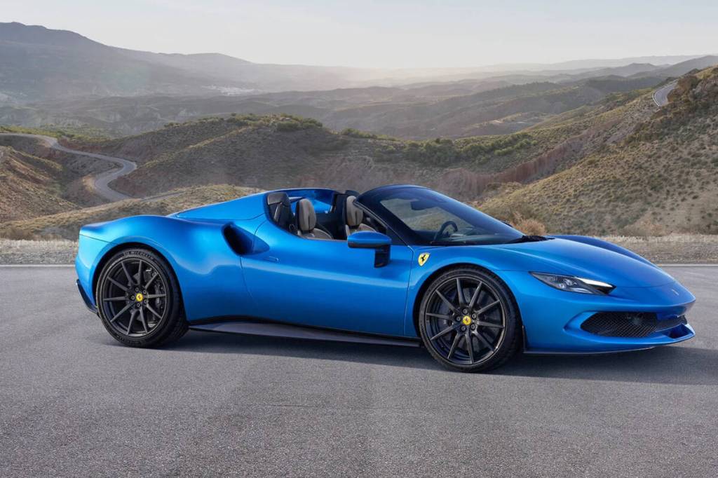2024 Ferrari 296 Hybrid. Photo courtesy the Vancouver International Auto Show