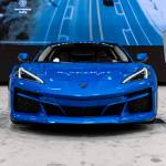 The Chevrolet Corvette, at the 2024 Vancouver International Auto Show. NCDA photo