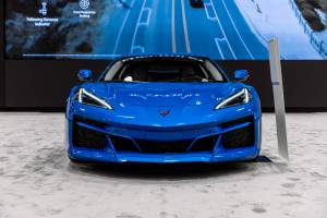 The Chevrolet Corvette, at the 2024 Vancouver International Auto Show. NCDA photo