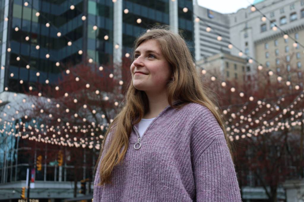 Victoria came across Foundry accidentally when first trying to find Ukrainian community services when she arrived in Canada; today she has found so much more. Photo courtesy FoundryBC