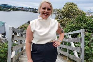Only two per cent of people in the marine industry are women, according to Kamila Calko, founder of Starlight. The community platform and adovacy group was launched Saturday. (News Staff/ Thomas Eley)