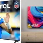 The TCL 55-Inch Class S4 4K LED Smart TV delivers vibrant 4K resolution and comes with built-in Roku. Photos: Amazon