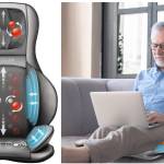 The Full Body Massage Chair features multiple settings to target different muscle groups and relieve tension. Photos: Amazon.ca