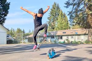From skateparks to setbacks, Blind Corners follows blind skateboarder Brett Devloo’s journey of resilience. (Special to The Star)