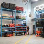 The warehouse at the Beecher Bay spill response centre is stocked for emergencies of all sizes. (Ben Fenlon/Sooke News Mirror)