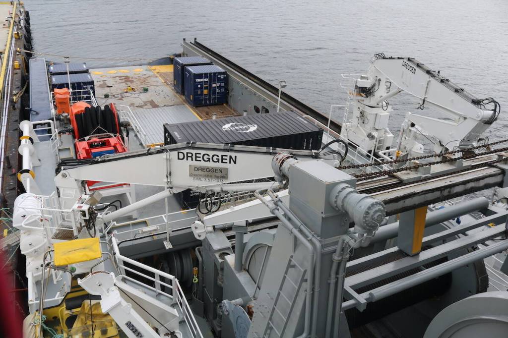 The back deck of the K.J. Gardner. (Ben Fenlon/Sooke News Mirror)