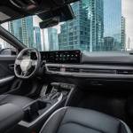 Inner tech in the 2025 Kia 4 is more than adequate for the commute with tablet-style infotainment screen and a touchscreen that offers the choice of Apple Car Play or Android Auto. Courtesy Kia