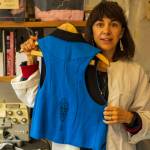 Nelson fabric artist Julia Cedar is a graduate of the textiles program and the ceramics program at Kootenay Studio Arts. (Bill Metcalfe/Nelson Star)