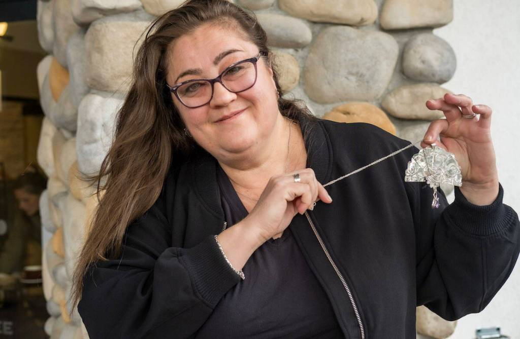 Nelson jeweler Lily Anderson is a graduate of the jewelry program at Kootenay Studio Arts. (Bill Metcalfe/Nelson Star)