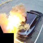 An arc-flash explosion took place in Hope last year at the electric vehicle charging station on Fort Street. (Technical Safety BC/Screenshot)