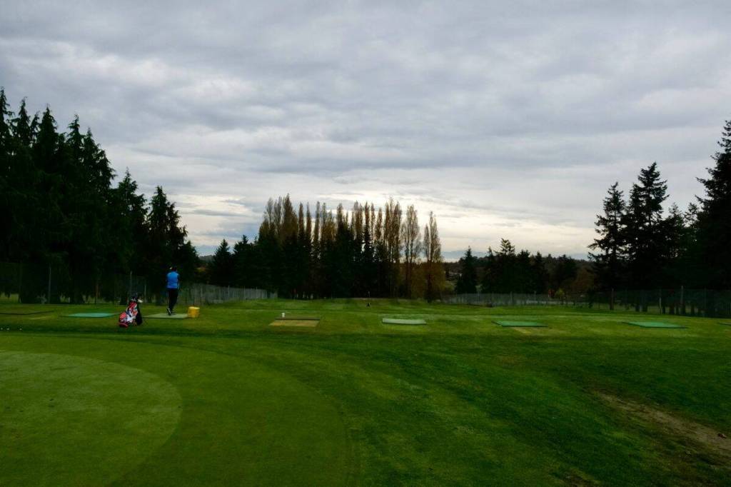 Whether playing 18 holes or practicing, Kovacs did not miss a single day of golf since Nov. 1, 2024. (Tony Trozzo/Saanich News)