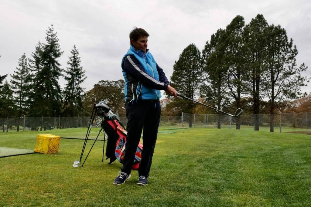 Eva Kovacs said this year of golf brought her the most progress she has seen in the sport since she started playing at 24. (Tony Trozzo/Saanich News)