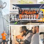 In the specially outfitted Grey Cup Festival caravan, the Grey Cup Festival Tour of B.C., powered by LiUNA Local 1611, will make its way through the province, beginning May 31. Photo courtesy 2024 Grey Cup Festival