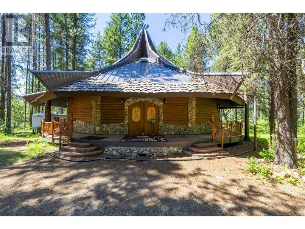 A former Buddhist retreat in the Kettle Valley is for sale.